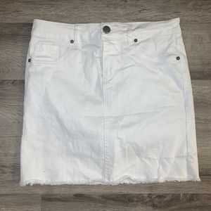 White Jean Skirt (Never Worn!)